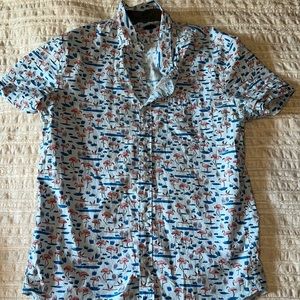 J Crew Short Sleeve Button Down